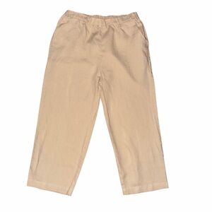 Quince Neutral 100% Linen Pants Size Small